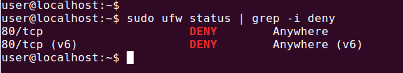 如何在Ubuntu Linux防火墙中检查防火墙状态？....png